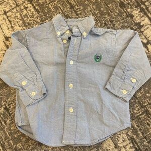 3/$10 chaps Classic Light Blue Button-Down Shirt for Kids